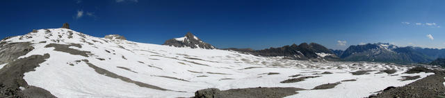 schönes Breitbildfoto vom Glacier de Tsanfleuron