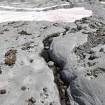 bei Lapis de Tsanfleuron läuft man über vom Gletscher glatt geschliffenen Felsen