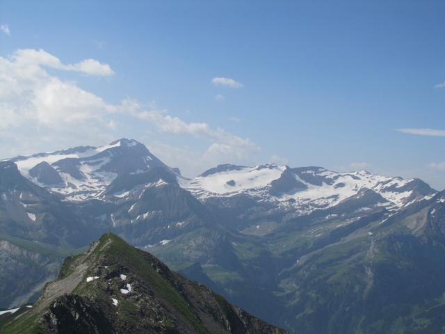 Blick zum Wildhorn. Die Wildhorn Rundtour haben wir auch schon gemacht