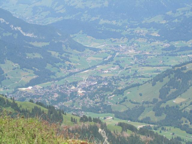 Blick nach Gstaad