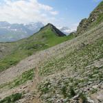 der Lauenehore direkt vor uns. Bei trockenem Wetter und schneefreien Pfade sollte der Weg keine Probleme verursachen