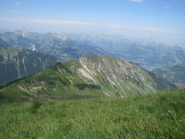 der Wasserngrat. Dort oben waren wir auch schon. Empfehlende Bertour