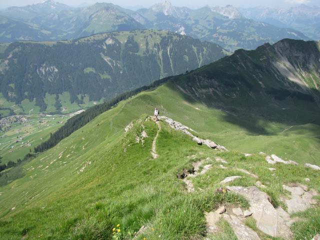 unser Ziel lautet nun Lauenen