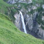 der traumhaft schöne Wasserfall vom Geltenbach, genannt Geltenschuss. Zum Glück wurde dieser Wasserfall nicht trockengelegt