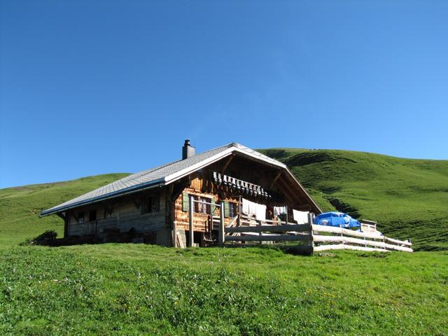 die schön gelegene Stierentungel Beizli 2068 m.ü.M.