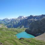 während dem Wandern konnten wir diese traumhaft schöne Aussicht geniessen