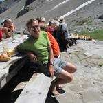 bei der Wildhornhütte haben wir die Mittagspause eingelegt