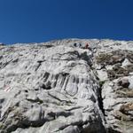 ab hier wird der Bergweg nun so richtig steil