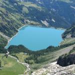 Tiefblick zum Lac de Tseuzier