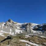 Blick hinauf Richtung Wildhorn