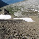 geschickt umgeht der Bergpfad die Felshindernisse