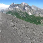 sehr schönes Breitbildfoto vom Arête de'lArpille aus gesehen. Les Diablerets, Oldehorn und Sanetschhorn