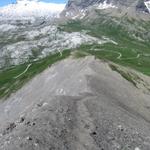 auf dem Arête de'lArpille bei Punkt 1520 m.ü.M. mit Blick auf den Sanetschpass