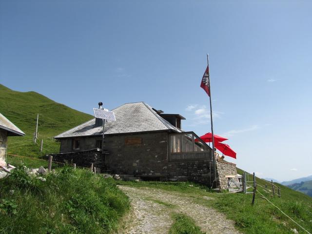 hinauf bis zu der Grubenberghütte