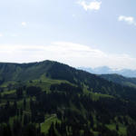 Breitbildfoto von der Grubenberghütte aus gesehen