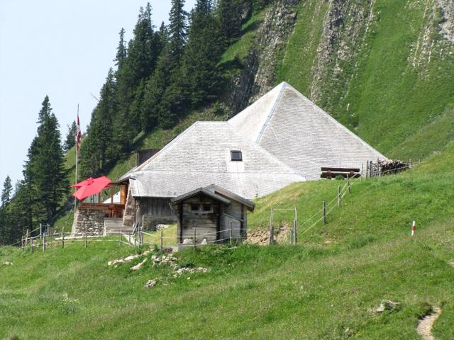 Blick zurück zur Grubenberghütte