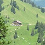 Blick zum Soldatenhaus "Chalet de Régiment"