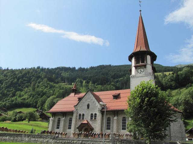 die schöne Kirche von Jaun