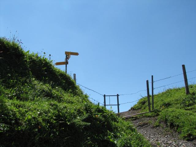 auf dem Bummerepass 2055 m.ü.M.