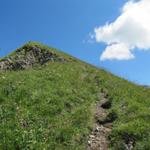 wir haben den Gipfel vom Regenboldshorn 2193 m.ü.M. erreicht