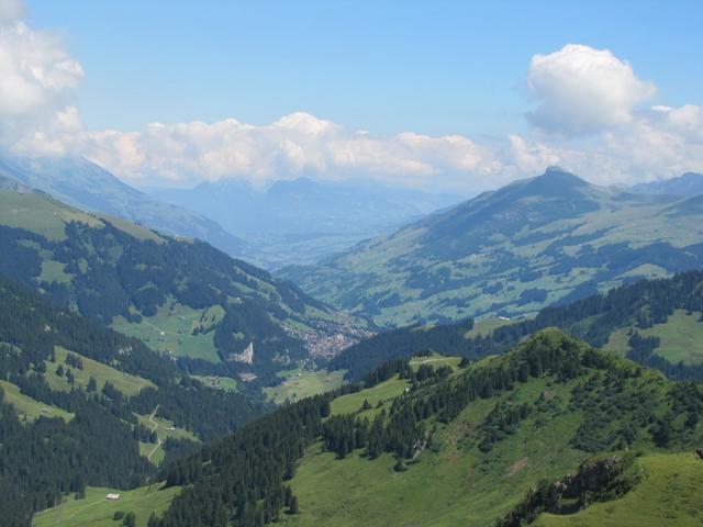 Blick nach Adelboden