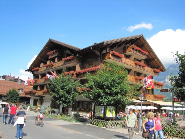 im Hotel Adler in Adelboden haben wir übernachtet. Empfehlenswert