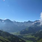 schöne Aussicht auf Gross Loner, Altels, Tschingellochtighorn, Engstlingenalp, und Wildstrubel