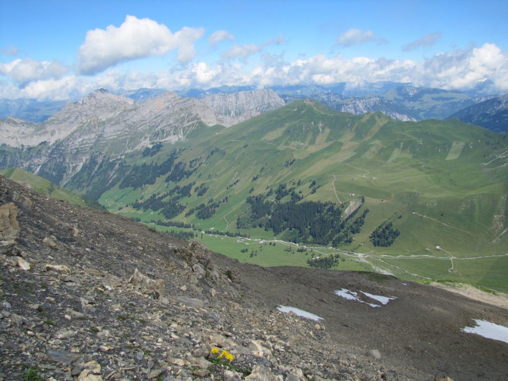 Tiefblick in das abgelegene Färmeltal