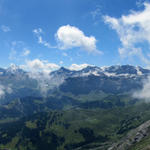 sehr schönes Breitbildfoto zu den Berner Alpen