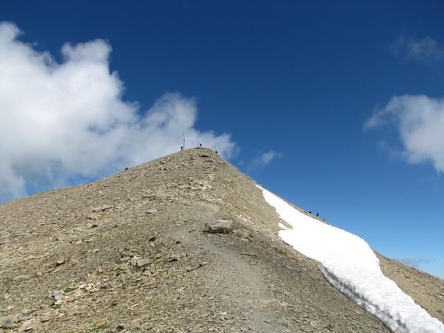 Blick zurück zum Albristhorn