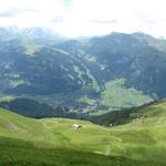 Tiefblick nach Lenk