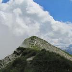 kurz nach Punkt 2344 m.ü.M. mit Blick auf den Tierberg