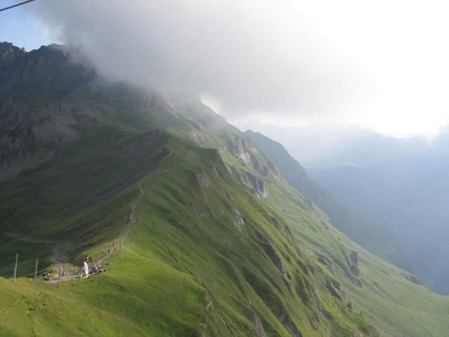 für heute hatte der Wetterdienst perfektes Wanderwetter angekündet!
