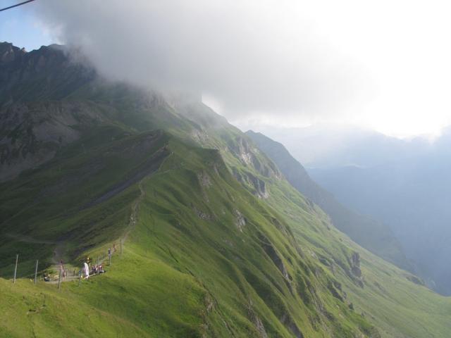 für heute hatte der Wetterdienst perfektes Wanderwetter angekündet!