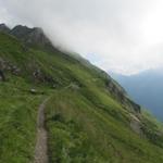 wir wandern ohne Probleme...