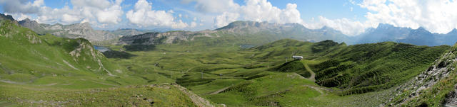 schönes Breitbildfoto der Melchseealp