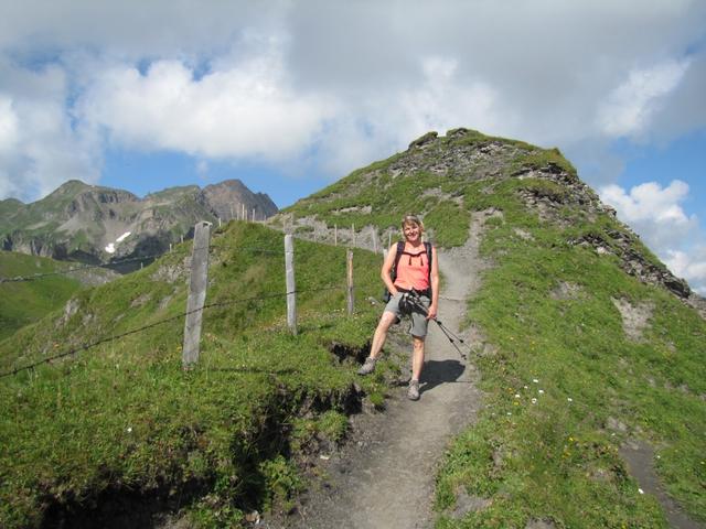 Mäusi auf dem Gratweg bei Erzegg