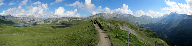 schönes Breitbildfoto bei Punkt 2174 m.ü.M.