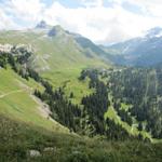 Blick von der Spycherflue zur Engstlenalp