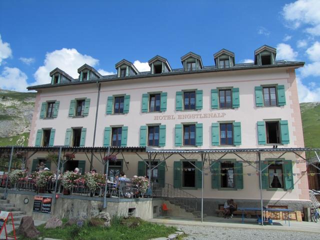 beim Hotel Engstlenalp haben wir eine Kaffeepause eingelegt