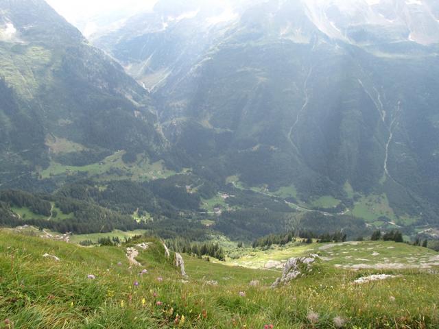 Tiefblick ins Gadmertal