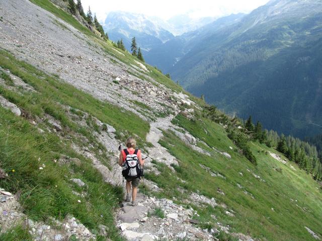 auf dem Weg zur Tällihütte bei Hubelwang