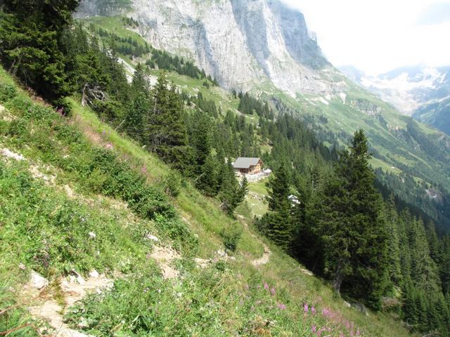 die Tällihütte ist ersichtlich