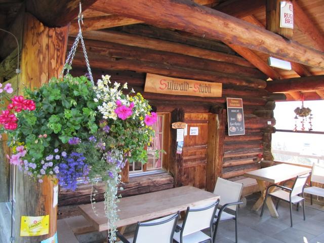 das schöne Gasthaus Sulwald Stübli. Leider war das Personal sehr mürrisch und unfreundlich