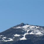 das Schilthorn herangezoomt