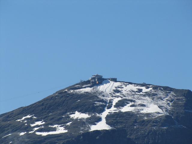 das Schilthorn herangezoomt