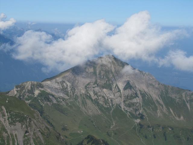 Blick zum Morgenberghorn. Dort oben waren wir auch schon