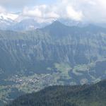 Blick auf Wengen