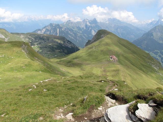 Blick vom Schwarze Schopf auf die Sousegg