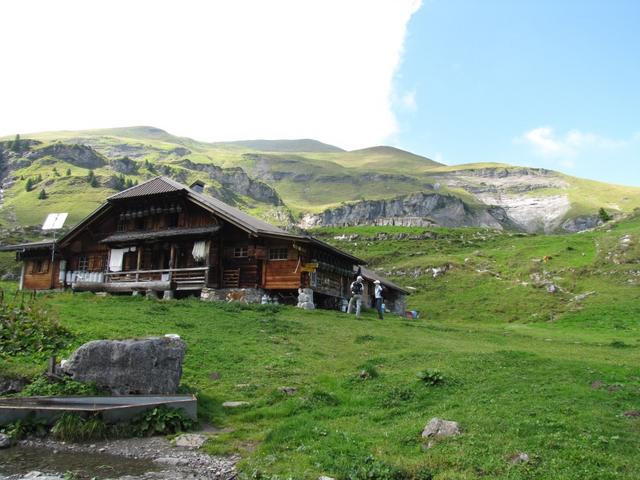 die Alpgebäude von Suls 1903 m.ü.M.